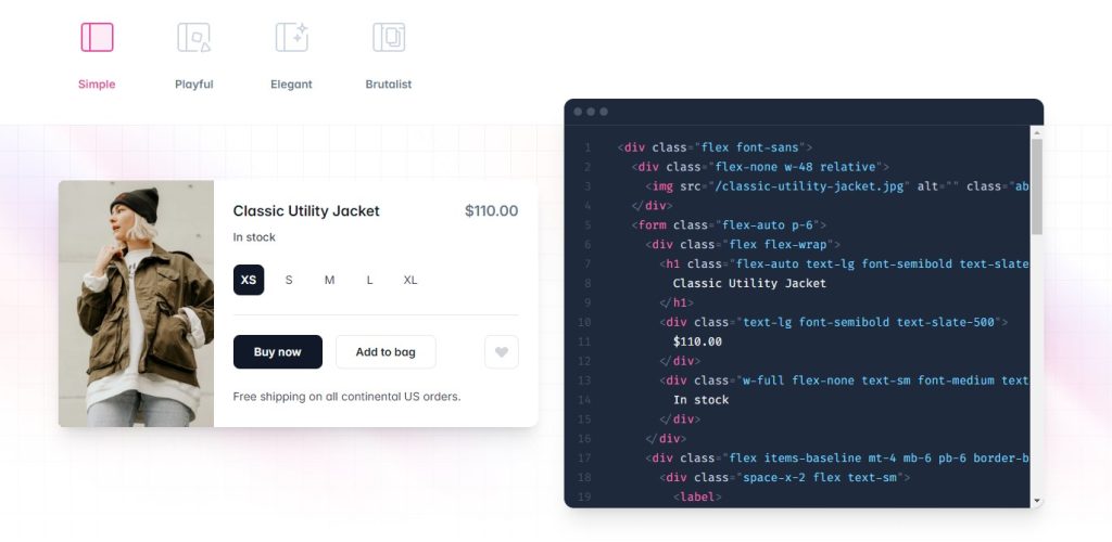 CSS框架 – ‌TailwindCSS
