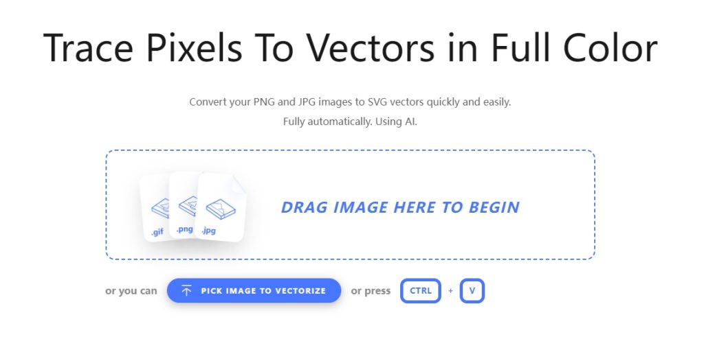 Vectorizer.AI – 像素图转SVG矢量图